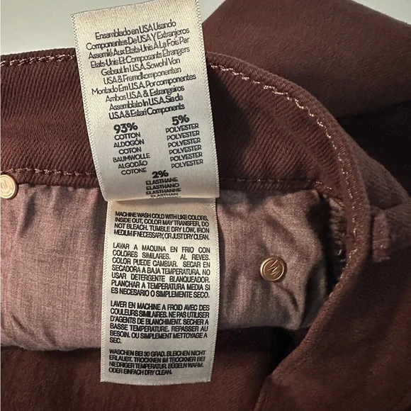 MOTHER Jeans The Mid Rise Dazzler Skimp Fudgesickle Size: 33 NWT